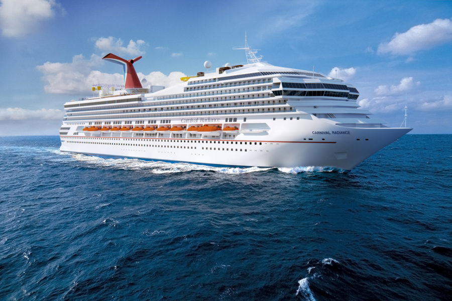 Read more about the article Premierenfahrt der Carnival Radiance am 29. April