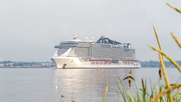 Read more about the article Die MSC Seaview erreicht Kiel und startet am 3. Juli ihre erste Ostsee-Kreuzfahrt