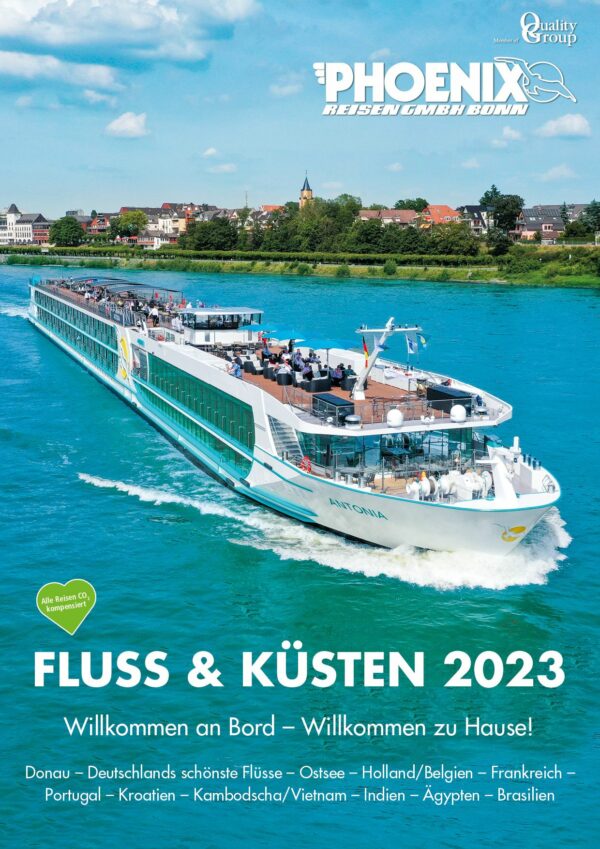 Read more about the article Neuer Phoenix Katalog “Fluss und Küsten 2023” ab heute im Reisebüro erhältlich