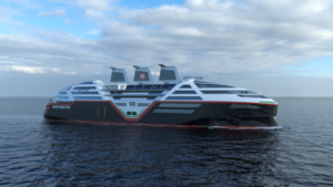 Mehr über den Artikel erfahren Projekt „Sea Zero“ – Hurtigruten Norwegen stellt das erste emissionsfreie Postschiff vor
